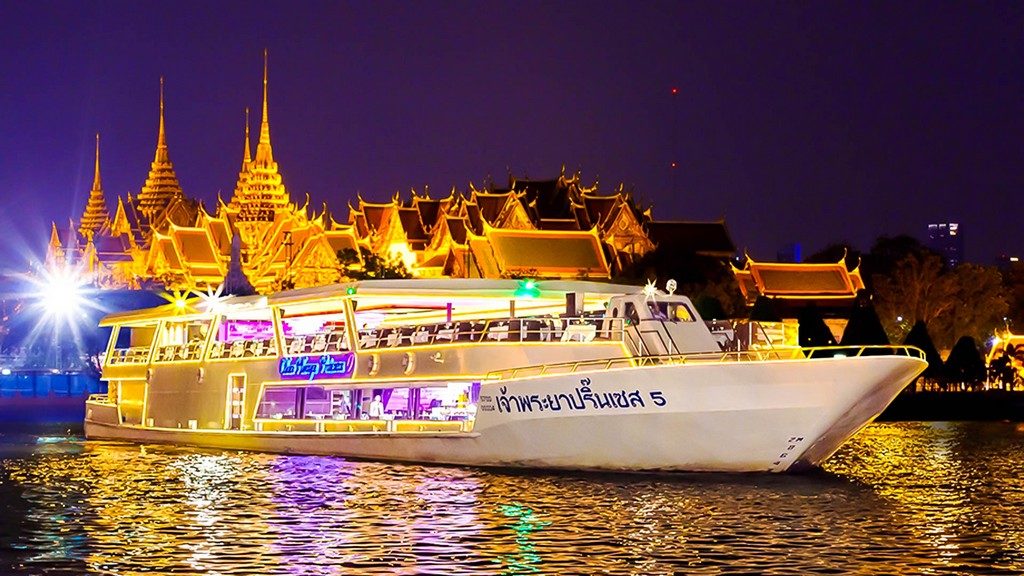 Тайланд. Экскурсии в Бангкоке. Вечерний романтический круиз по реке Чао Прайя с ужином