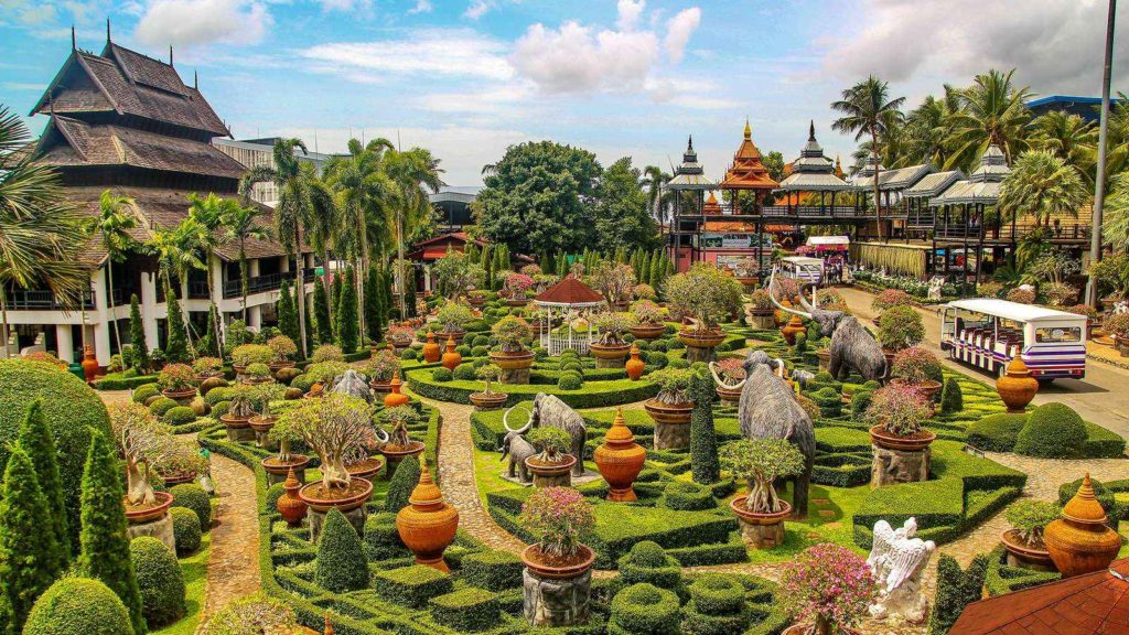 Тайланд Экскурсии в Паттайе 2022.  Тропический сад НОНГ НУЧ